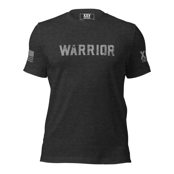 A Men's black Warrior T-Shirt.