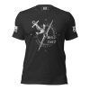 A Men's Hold Fast Tee with an anchor and compass on it.
