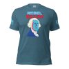 A Men's Rebel Scum G.W. Graphic Tee featuring the phrase "Rebel Scum" alongside an image of George Washington.