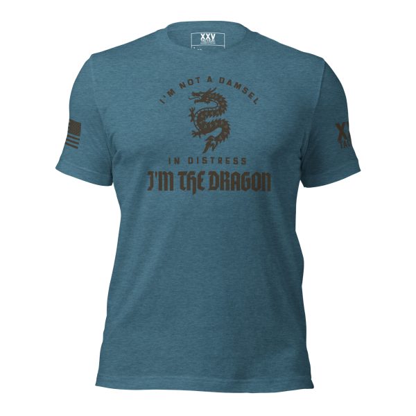 The I'm not a damsel in distress, I'm the Dragon Tee - A t-shirt that proudly proclaims "I'm a city of fear, I'm the dragon.