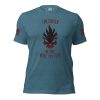 A Women's 'We Fight What You Fear' Firefighter Tee that showcases our fighting spirit.