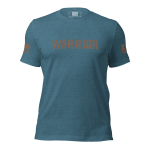 A teal Women's Warrior T-Shirt.