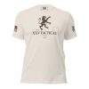 A Men's Vintage XXV Tactical T-Shirt with a lion on it.