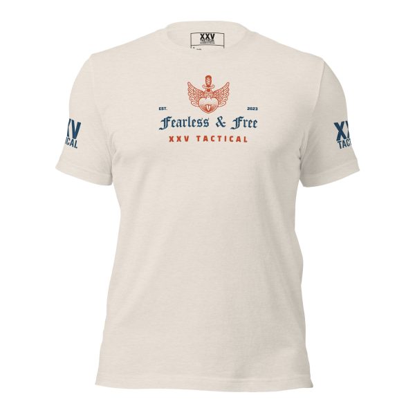 A Women's Fearless & Free Tee with the words "fascination & fire festival" prominently displayed.