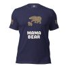 Mama Bear - Big and Little Dipper Constellations T-Shirt featuring a charming depiction of the Big Dipper.