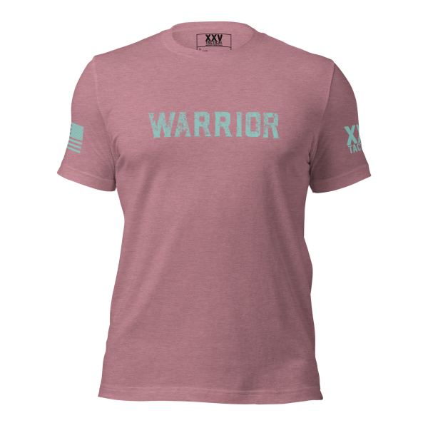 A pink Women's Warrior T-Shirt.