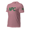 A pink Women's NPC Graphic Tee.