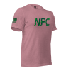 A Women's NPC Graphic Tee in pink.