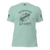 A Women's Get Salty T-Shirt for blue water sport enthusiasts.