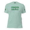 A Women's Semper Gum-by Tee that says Semper Gum-by.