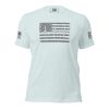 A light blue Women's Thin White Line Healthcare & EMT Tee, designed for women in healthcare & EMT.