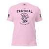 A Women's Hold The Line Tee that says Hold The Line on the front, in pink.