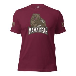 A Mama Bear Unrelenting Defender Tee.