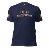 A Men's Train Insane or Remain The Same Tee with the words "remain the same" printed on it.