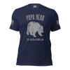 Men's Papa Bear Tee in navy.
