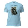 A Men's No Quarter Tee featuring a bearded man.