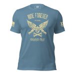 A Women's Ride Forever - Forever Free Tee that says Ride Forever.