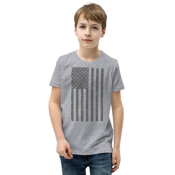 A Youth American Flag T-Shirt.